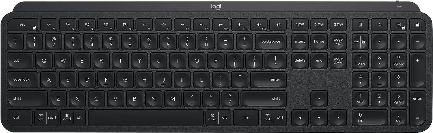 Logitech-MX-Keys wireless keyboard